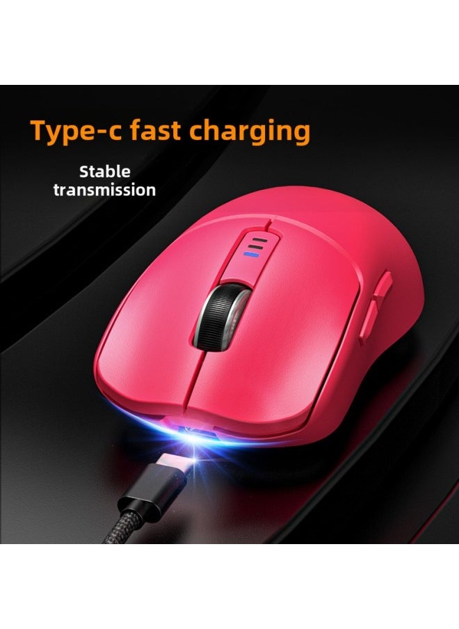 SC580 Wireless Mouse Three-Mode Bluetooth 2.4g Wired E-Sports Game Notebook Desktop Computer Office-Specifications: Wireless Three-mode-10000dpi-free Anti-slip Sticker-official Standard