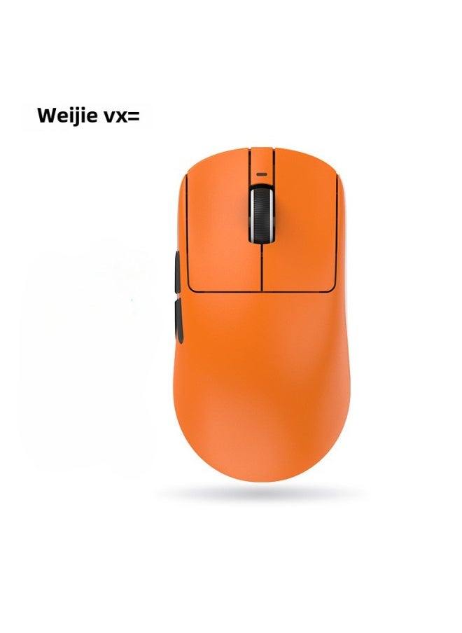 VXE Dragonfly R1 Weijie Star Flash Wireless Bluetooth Mouse Game Long Endurance Ultra-light Ergonomics-Specification:Sunset Orange Dragonfly R1 Pro Max
