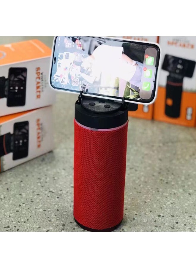 Portable Bluetooth Speaker Subwoofer Outdoor Portable Card Small Speaker Home Desktop Mobile Phone Stand Wireless Speaker