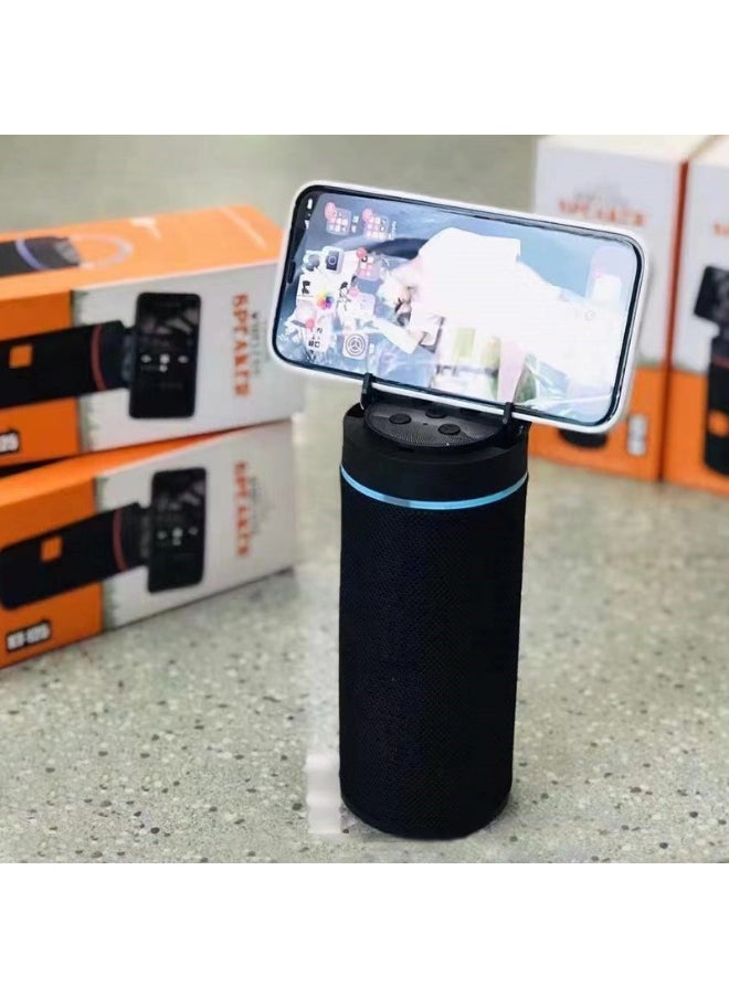 Portable Bluetooth Speaker Subwoofer Outdoor Portable Card Small Speaker Home Desktop Mobile Phone Stand Wireless Speaker