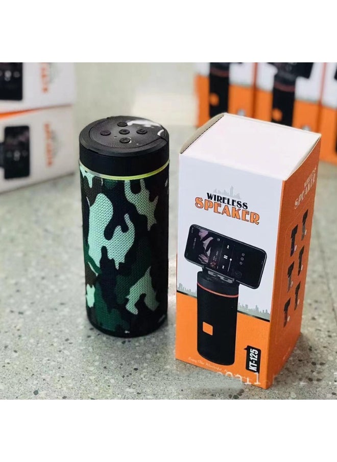 Portable Bluetooth Speaker Subwoofer Outdoor Portable Card Small Speaker Home Desktop Mobile Phone Stand Wireless Speaker