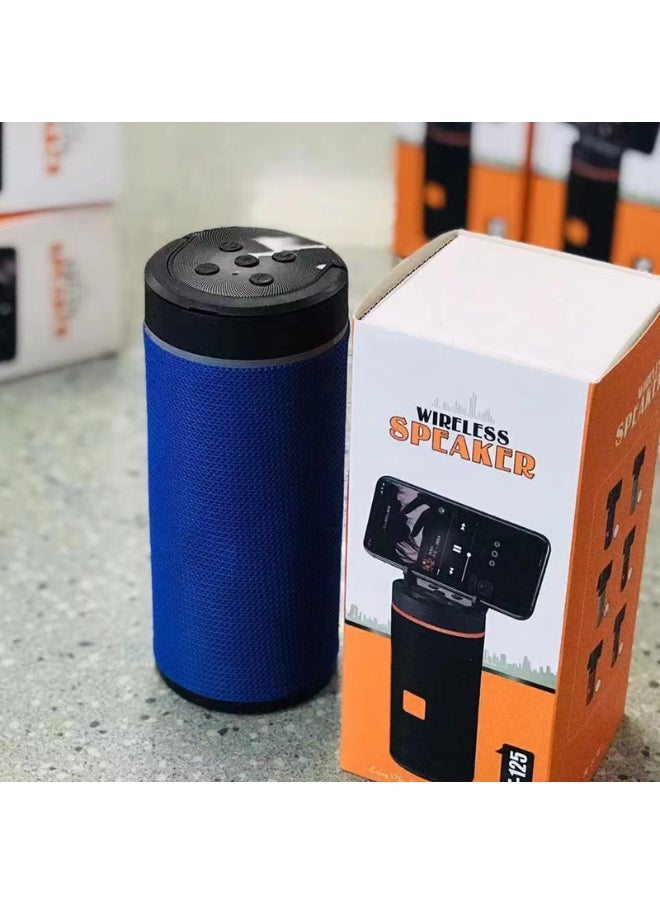 Portable Bluetooth Speaker Subwoofer Outdoor Portable Card Small Speaker Home Desktop Mobile Phone Stand Wireless Speaker