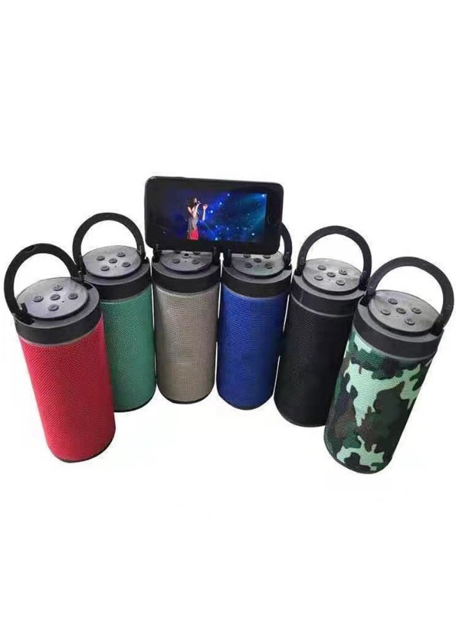 Portable Bluetooth Speaker Subwoofer Outdoor Portable Card Small Speaker Home Desktop Mobile Phone Stand Wireless Speaker
