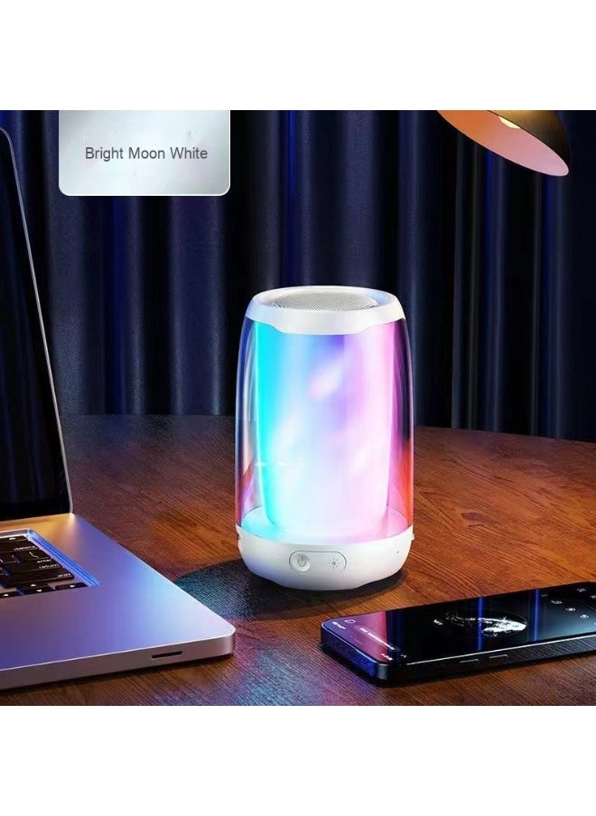 Pulse 4 Bluetooth Speaker Heavy Subwoofer Outdoor Mini Home With Atmosphere Light Multi-function Desktop Wireless Speaker