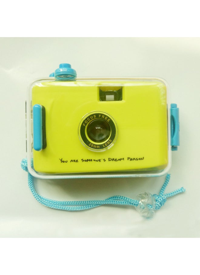 Picture LOGO Special Manufacturer Multi-purpose Waterproof Fool Retro Film Camera 135 Film-Color:White Red Shell
