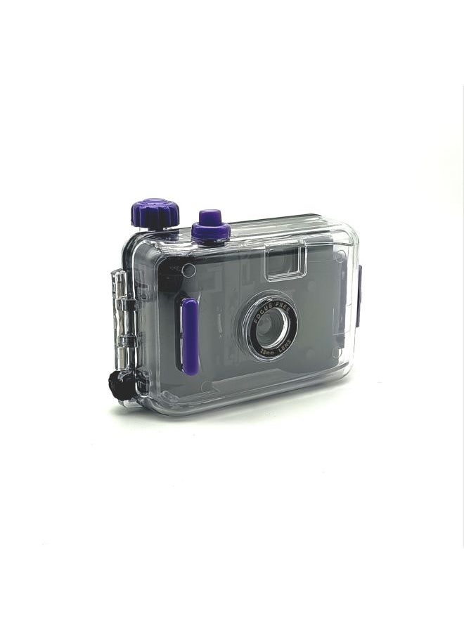 Source Manufacturer 135 Retro Film Film Fool Underwater Waterproof Diving Non-polaroid Camera Customization *made In Stock-Color:Orange Yellow Shell