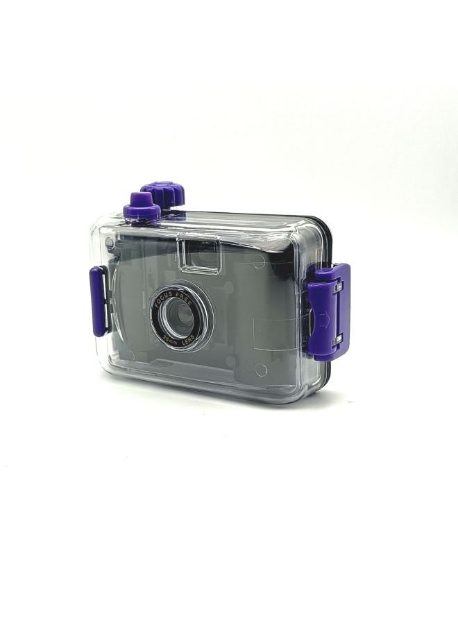 Source Manufacturer 135 Retro Film Film Fool Underwater Waterproof Diving Non-polaroid Camera Customization *made In Stock-Color:Orange Yellow Shell