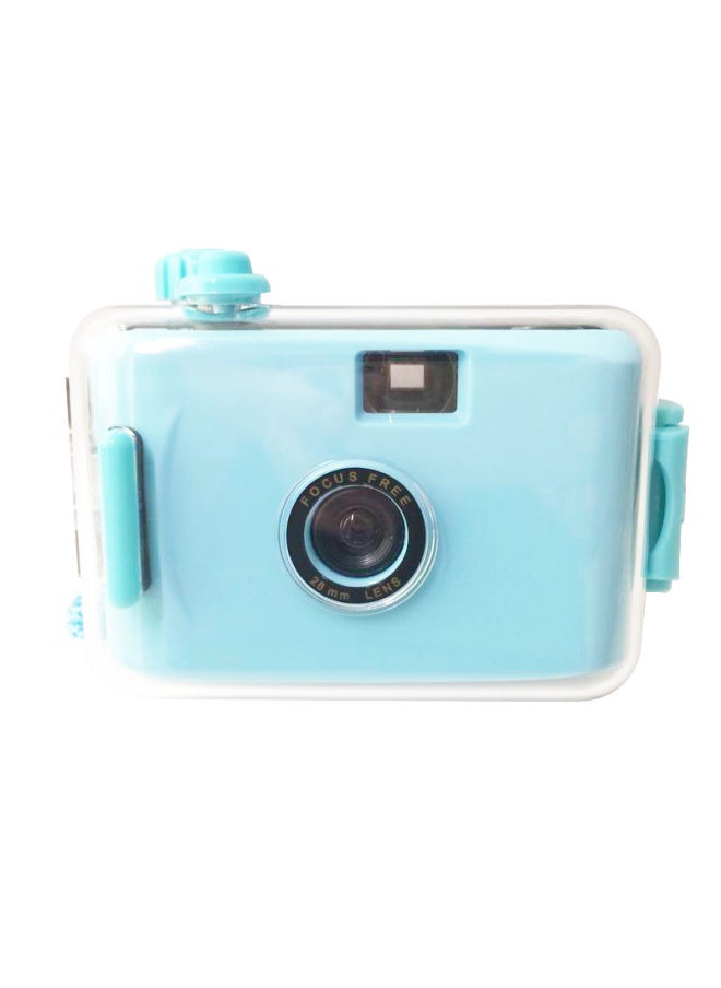 Source Manufacturer 135 Retro Film Film Fool Underwater Waterproof Diving Non-polaroid Camera Customization *made In Stock-Color:Light Blue Green Shell