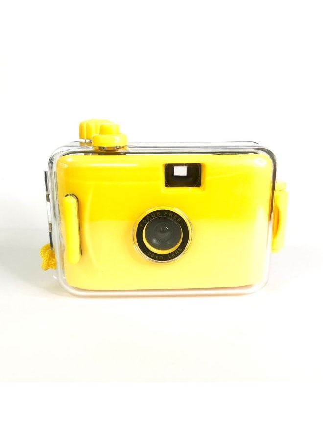 Yellow Yellow Shell Small Student Entry-level High-definition Travel Kidsren's Camera Portable Camera Spot Wholesale-Color:Green Yellow Shell
