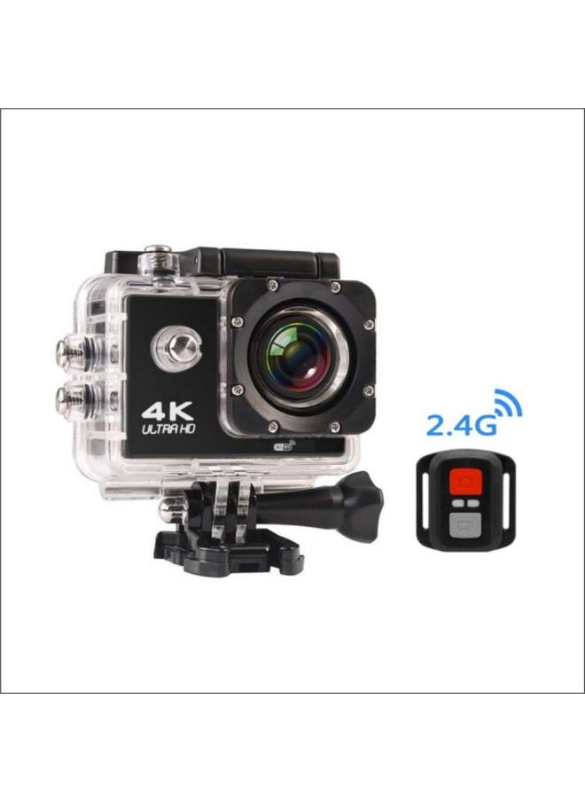 Dual Screen 4K HD Sports Camera 5K Outdoor Waterproof Camera Riding EIS Anti-shake Special Action Cam-Color:4K (V3 + IMX179D Non-touch Single Screen)