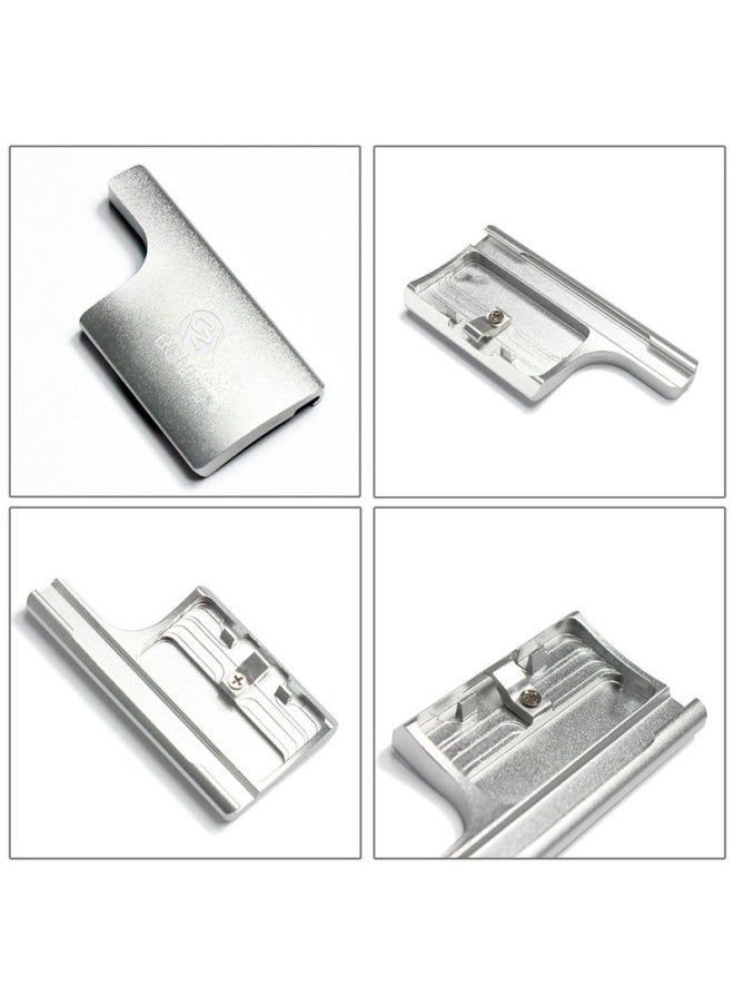 BGNing Protective Shell Buckle Lock Buckle CNC Aluminum Alloy Lock Buckle For Goprohero 3+4 Waterproof Shell Lock Buckle-Color:Blue