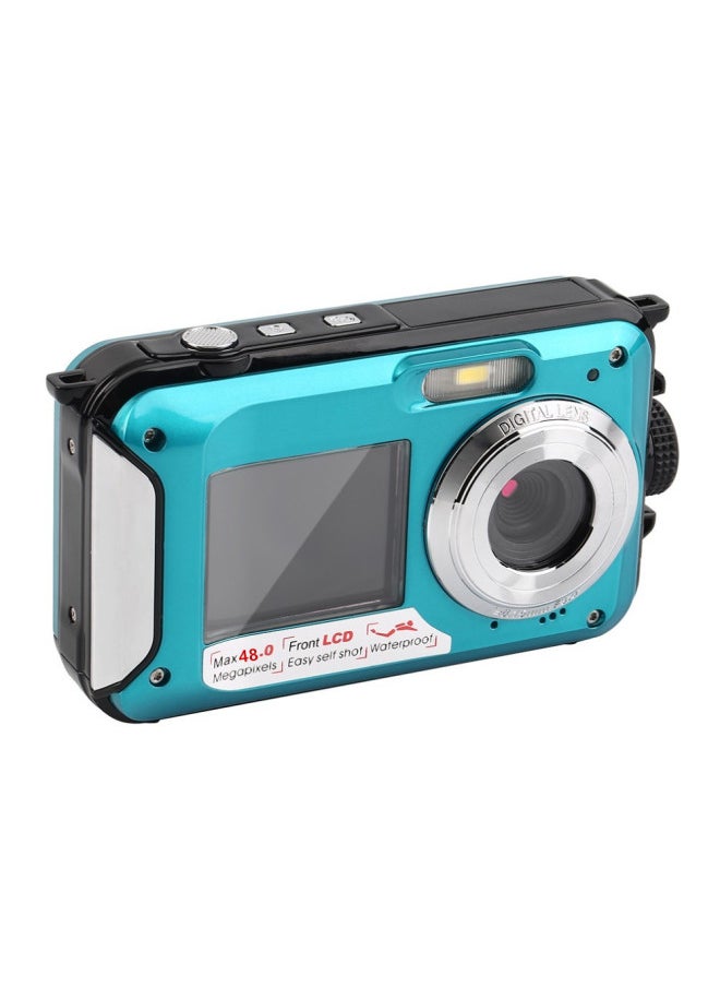 48 Megapixel Dual-screen Waterproof HD Digital Camera WP06-Color:Standard Yellow