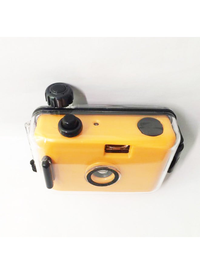 Yellow Black Shell Adult Science Retro DIY Surface Practical Lens 135 Film Camera Retro Entry-Color:Yellow Purple Shell