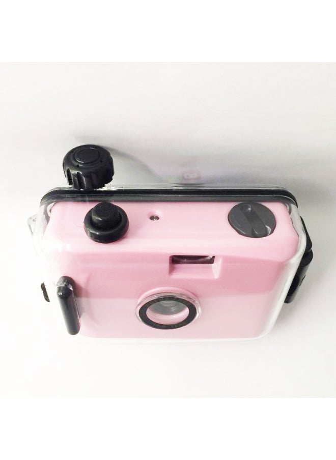 Source Manufacturer 135 Retro Film Film Fool Underwater Waterproof Diving Non-polaroid Camera Customization *made In Stock-Color:Light Pink Blue Shell