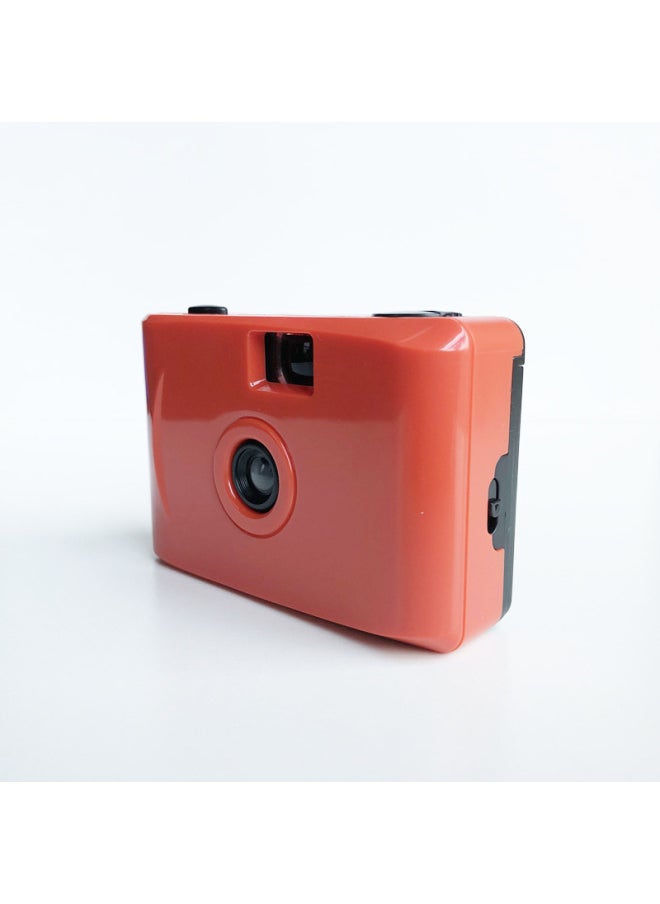 Single Pink Set * Made Of Multiple Retro Camera Film Camera Nostalgic Environmental Protection Gift Zero-Color:Single Machine Transparent