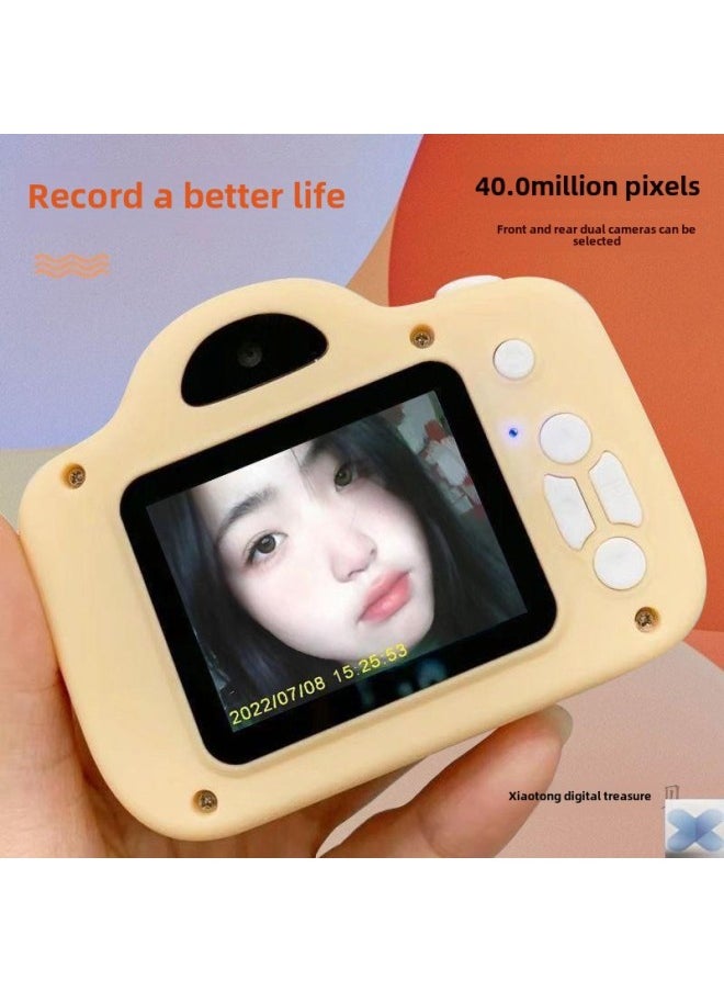 Disposable Film Machine High-definition Dual-camera Digital Camera Can Take Photos Can Be Transmitted To Mobile Phone Student Party Record Camera-Color:House Cat (8 Sheets Of Film)