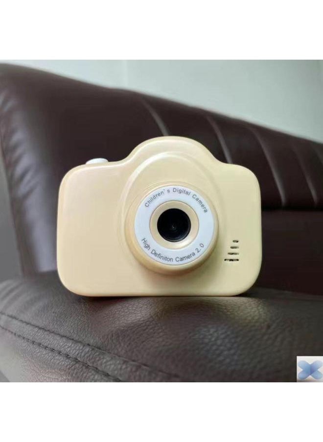 Disposable Film Machine High-definition Dual-camera Digital Camera Can Take Photos Can Be Transmitted To Mobile Phone Student Party Record Camera-Color:Naked Skin Card-free High-definition Dual Camera Khaki Yellow
