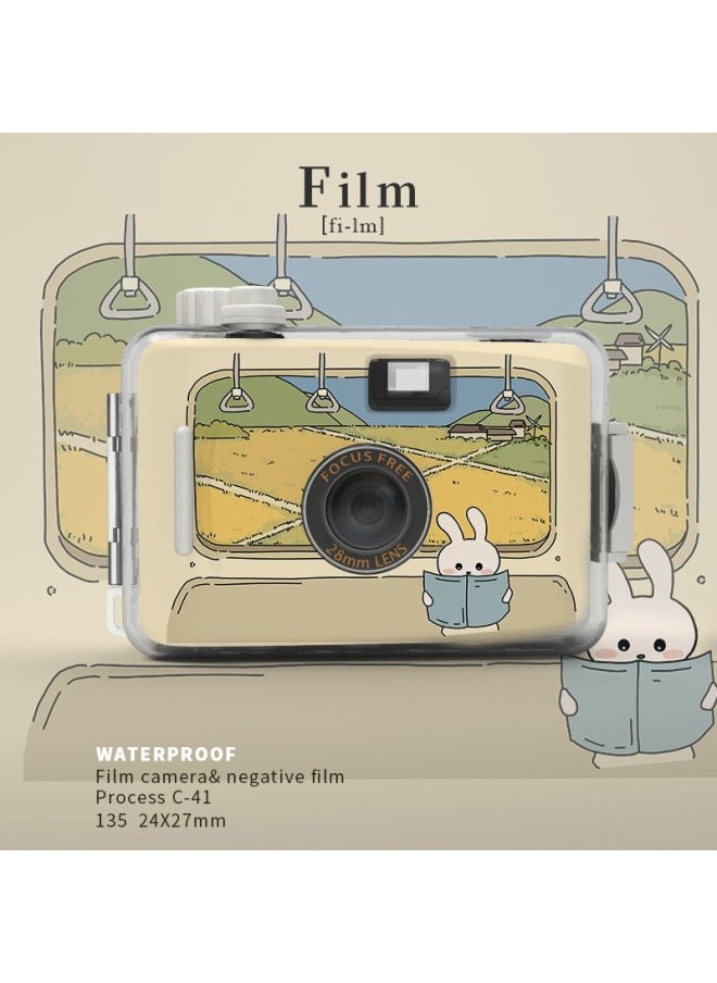 Birthday Gift Girl's Non-Pariot Camera Film Fool Retro Film Children's Entry-Level Tanabata Valentine's Day-Color:Film--book Of Four Seasons-autumn_limited Edition-official Gift Box (excluding Film)