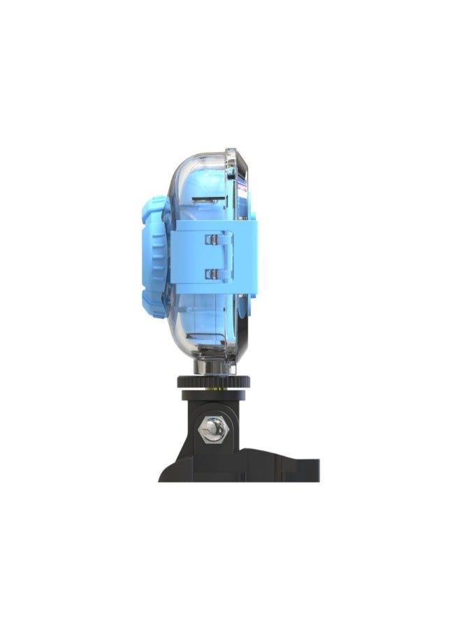 Explosions Children's Camera Riding Sports DV Camera 1080P HD Waterproof Anti-drop Camera Camera-Color:sky Blue