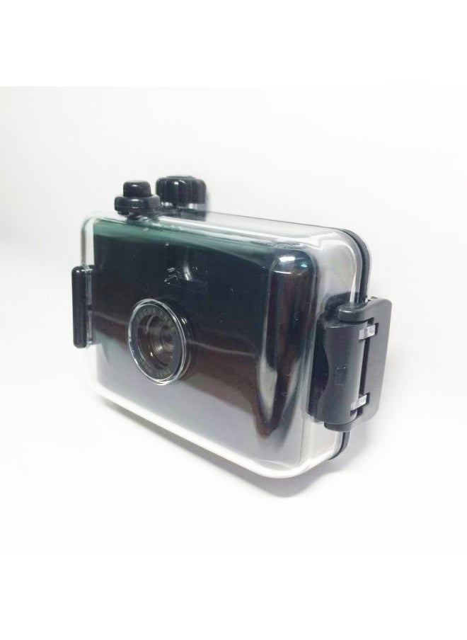 Source Manufacturer 135 Retro Film Film Fool Underwater Waterproof Diving Non-polaroid Camera Customization *made In Stock-Color:Black Red Shell