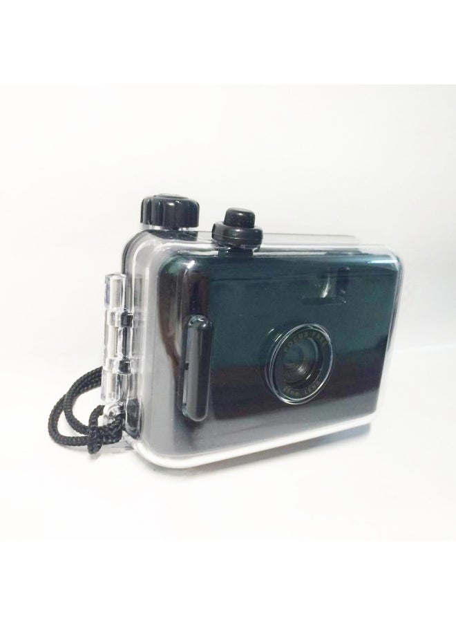 Source Manufacturer 135 Retro Film Film Fool Underwater Waterproof Diving Non-polaroid Camera Customization *made In Stock-Color:Black Red Shell