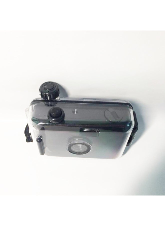 Source Manufacturer 135 Retro Film Film Fool Underwater Waterproof Diving Non-polaroid Camera Customization *made In Stock-Color:Black Red Shell