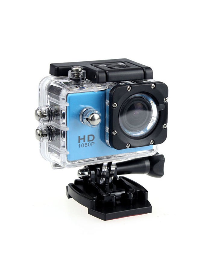 Outdoor Waterproof Sports DV Waterproof Diving Camera Underwater Sports Camera Black Yellow Blue White-color:Gold