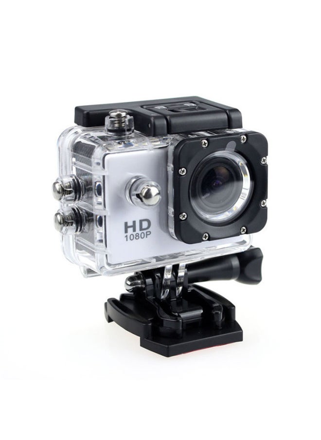 Outdoor Waterproof Sports DV Waterproof Diving Camera Underwater Sports Camera Black Yellow Blue White-color:Gold