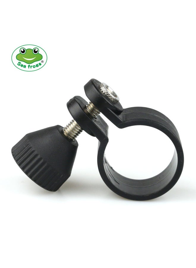 Sea Frog Electric Clip Diving Accessories Underwater Flashlight Clip 20-38mm Lamp Arm Clip Underwater Photography Equipment-Color:30mm