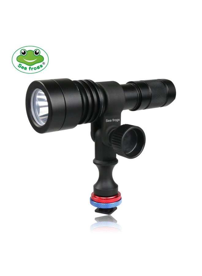 Sea Frog Electric Clip Diving Accessories Underwater Flashlight Clip 20-38mm Lamp Arm Clip Underwater Photography Equipment-Color:30mm