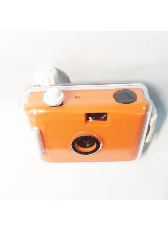 Source Manufacturer 135 Retro Film Film Fool Underwater Waterproof Diving Non-polaroid Camera Customization *made In Stock-Color:Orange Blue Shell