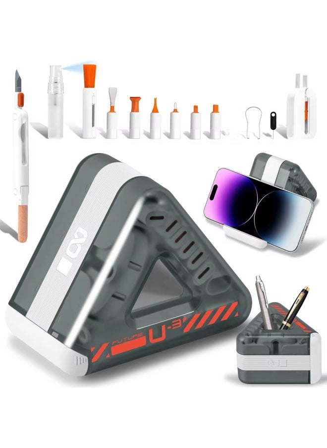 Q20 Mobile Phone Screen Wipe Computer Cleaning Suit Q8 Earphone Cleaning Pen Camera Lens Pen Cleaning Tool Suit-Color:Q10 ]