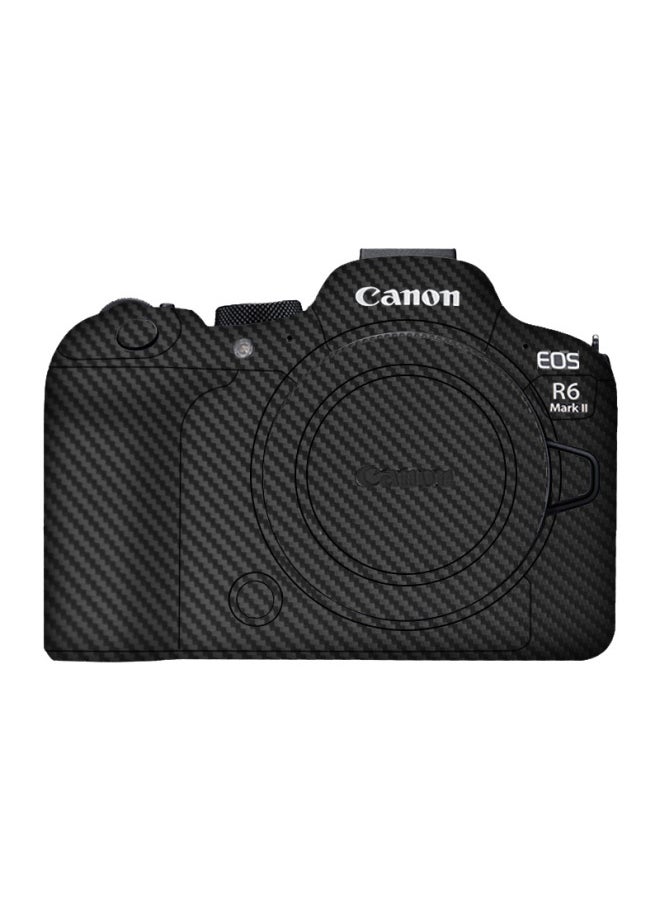 Walking Donkey Suitable For Canon R62 Camera Protection Film R6 Markii R6 2nd Generation Body Protection Sticker-Color:Honeycomb Black