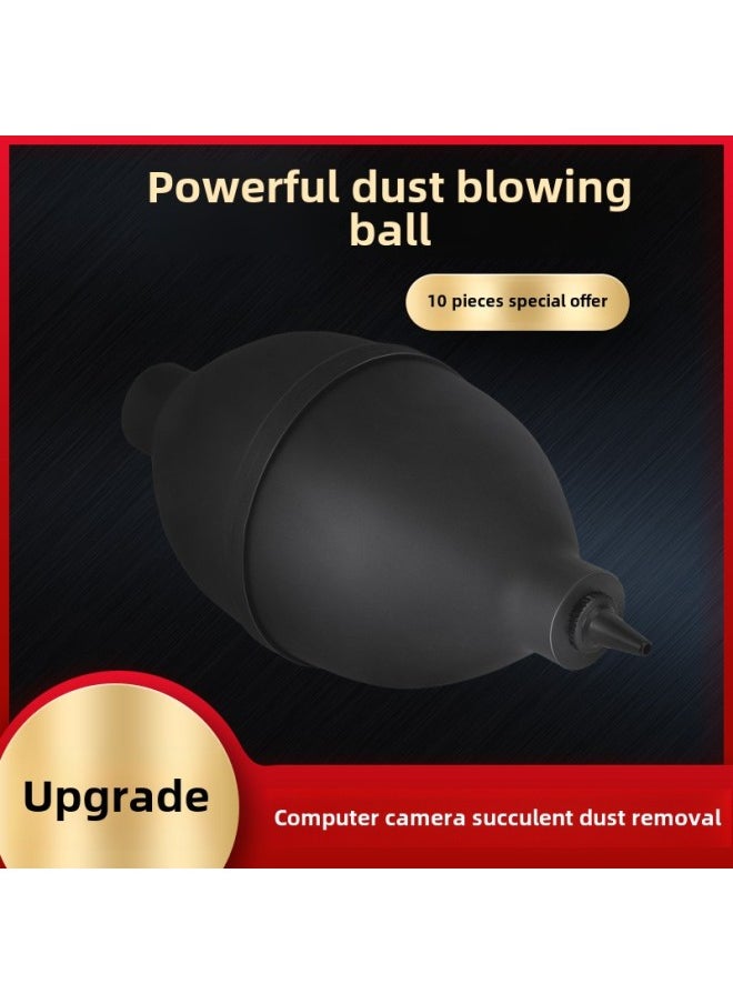 Blow Balloon Skin Tiger Powerful Air Blow Camera Lens Cleaning Micro SLR Silicone Computer Keyboard Dust Removal Dust Blow Ball-Color:Black Long Mouth Blowing Dust Ball
