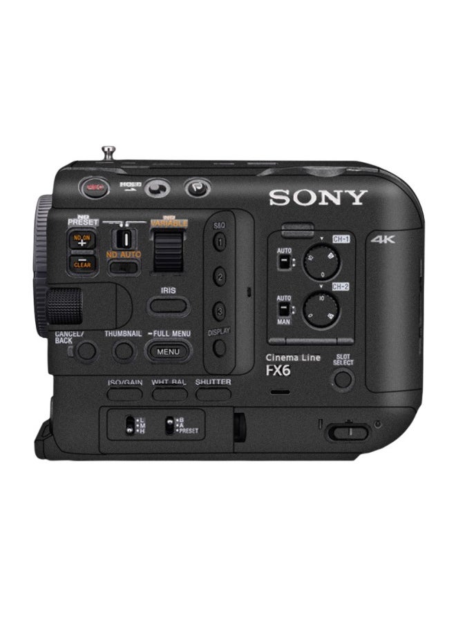 Walking Donkey Suitable For Sony FX6 Body Camera Protection Film Fx6 Protective Film Sticker Cartoon Color Leather-Color:Carbon Fiber Black