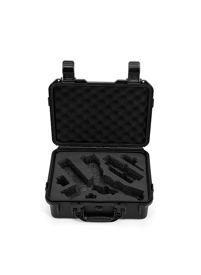Suitable For DJI RS4mini Explosion-proof Box Such As Shadow Rs4mini Safety Waterproof Box Stabilizer Outdoor Suitcase-Color:Black-Size:30/35/14.5