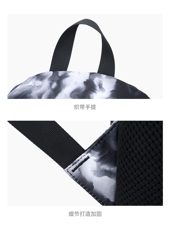 USB Interface Boys and Girls Backpacks With Gradient Printing, Student Schoolbags, Large-capacity Computer Backpacks 30*42*14CM + Insulated Lunch Bags 22*16*15CM + Pencil Cases 20*5.5*4CM Three-piece Set
