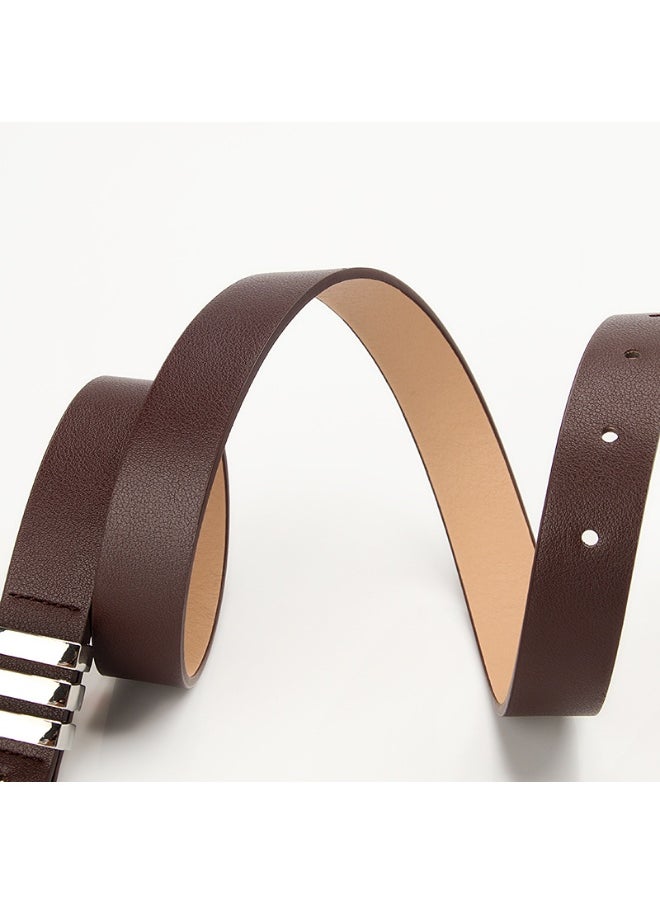 Womens Fashion Belt Versatile Dress Accessory CAMEL