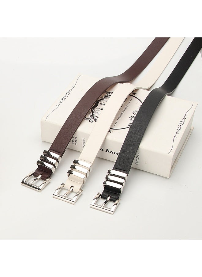 Womens Fashion Belt Versatile Dress Accessory CAMEL