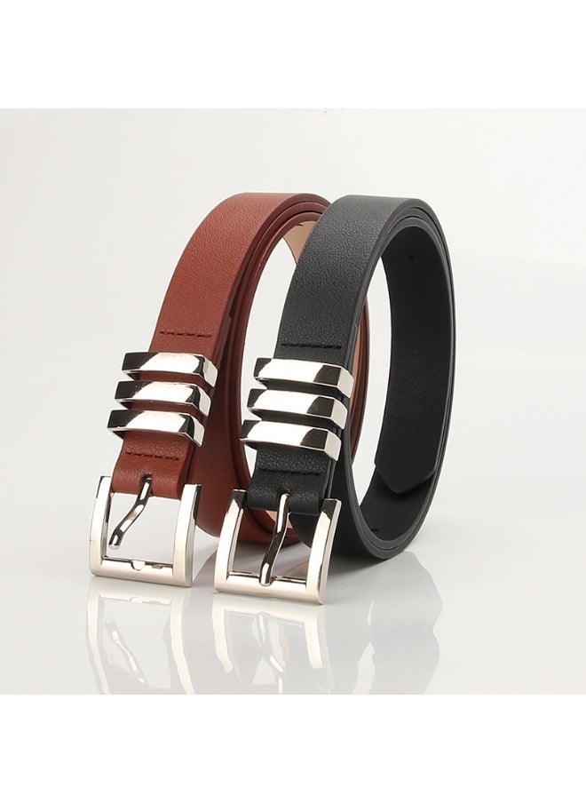 Womens Fashion Belt Versatile Dress Accessory CAMEL