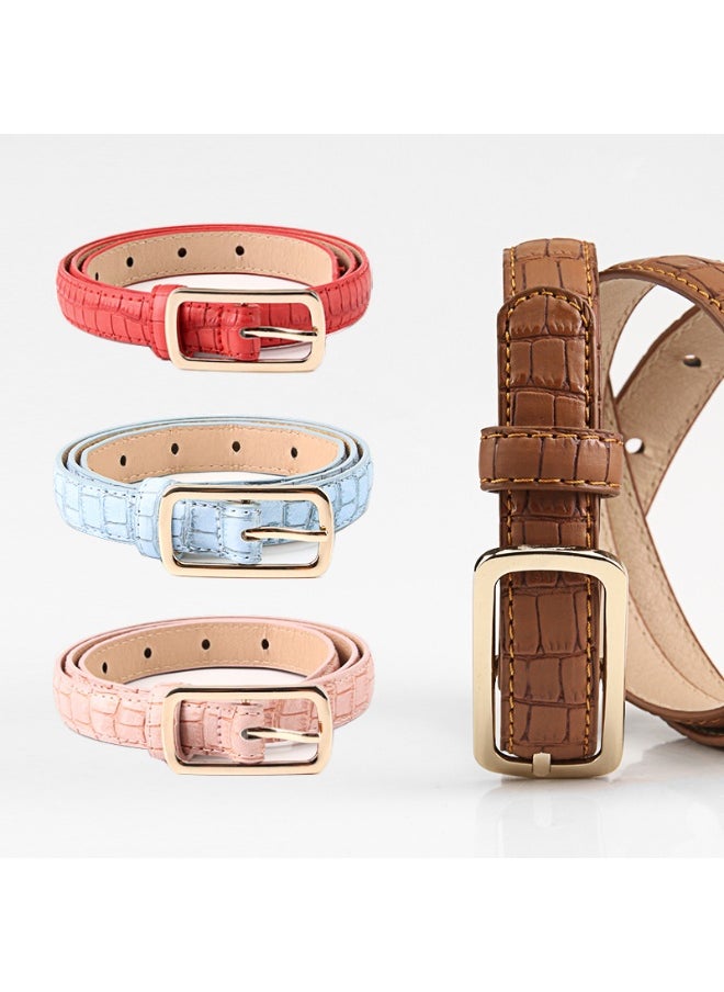 New Womens Belt for Dresses and Jeans Grey