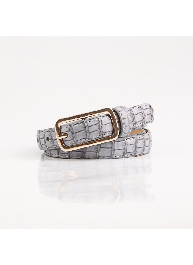 New Womens Belt for Dresses and Jeans Grey