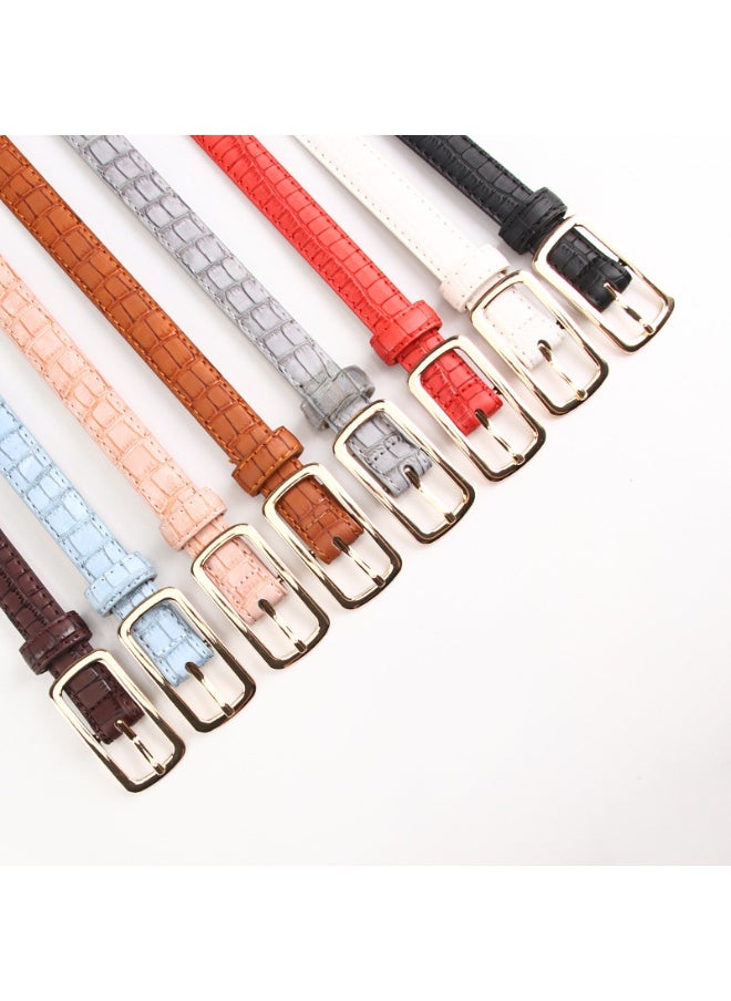 New Womens Belt for Dresses and Jeans Grey