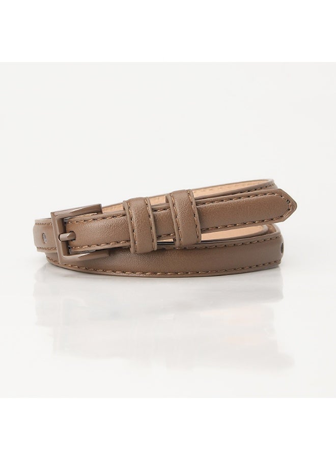 Retro Summer Fashion Denim Womens Belt Deep khakis