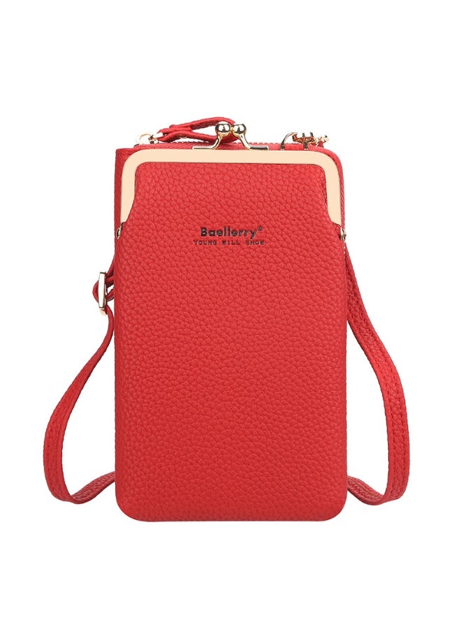Korean Mobile Phone Bag Vertical Women's Bag Fashion Senior Sense Women's Single Shoulder Crossbody Bag Purse