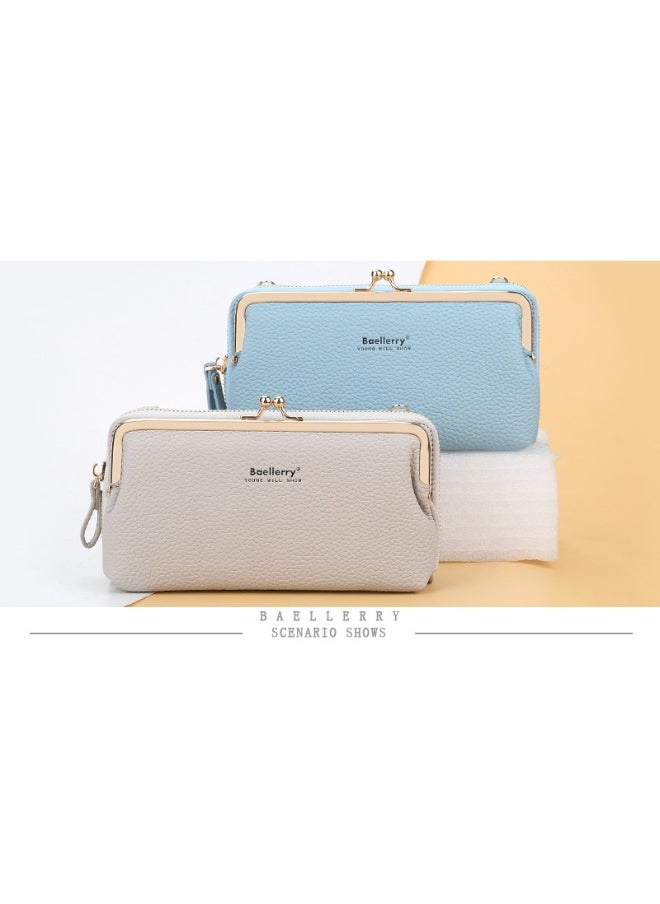 Mobile Phone Bag for Women Fashion Bag Zipper Shoulder Bag Skew Straddle Purse Zipper Purse for Women