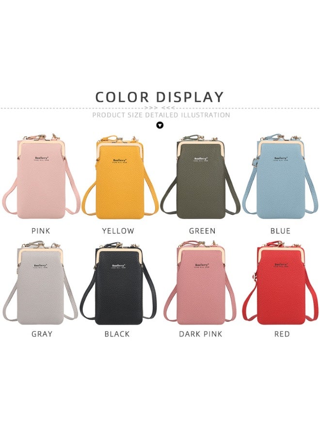 Korean Mobile Phone Bag Vertical Women's Bag Fashion Senior Sense Women's Single Shoulder Crossbody Bag Purse