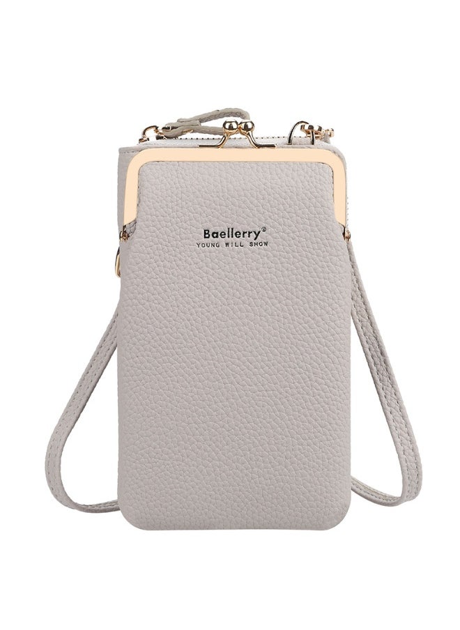 Korean Mobile Phone Bag Vertical Women's Bag Fashion Senior Sense Women's Single Shoulder Crossbody Bag Purse