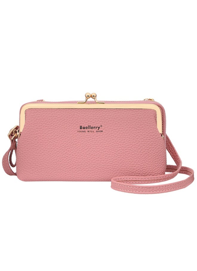 Mobile Phone Bag for Women Fashion Bag Zipper Shoulder Bag Skew Straddle Purse Zipper Purse for Women