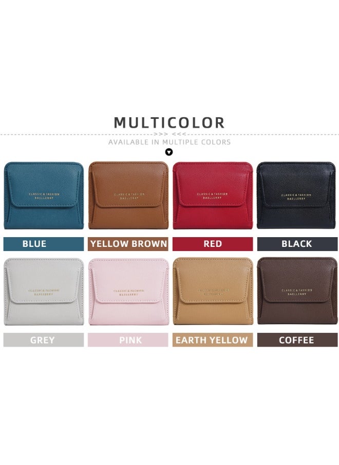 Women's Wallet Short Fashion Multi-card Coin Purse Youth Coin Bag Card Bag